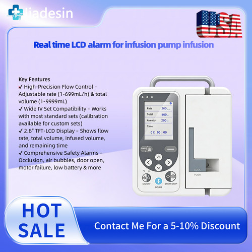 Medical syringe pump infusion - syringe,